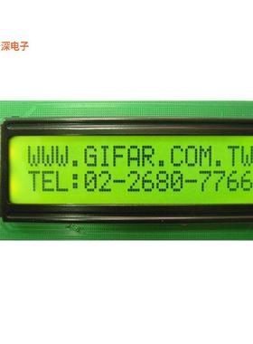 GFC1602V-YPAA-JP03 |32.016X2STN-YYELLOW GREEN85*36)
