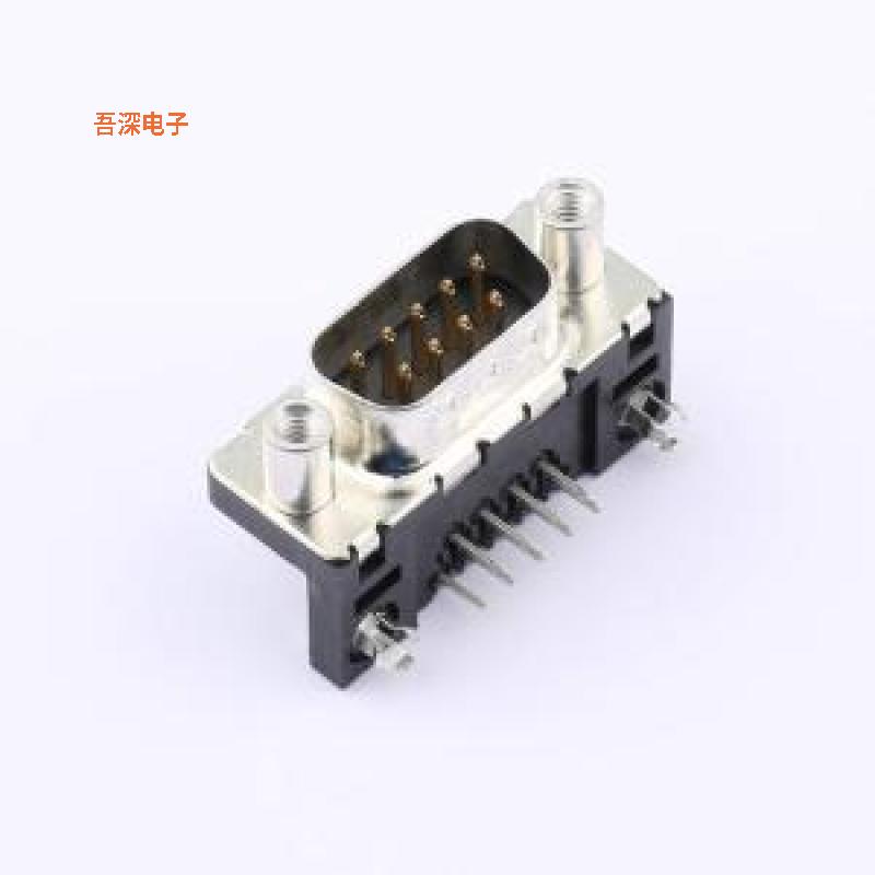 ID09P33E4GV00LF |原装弯插CONN D-SUB PLUG 9POS R/A SOLDER