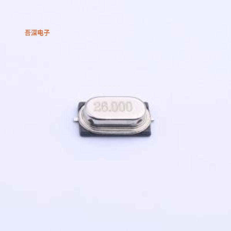 26M 12PF 10PPM |石英晶体谐振器无源晶振HC-49S-SMD-2P-Mini