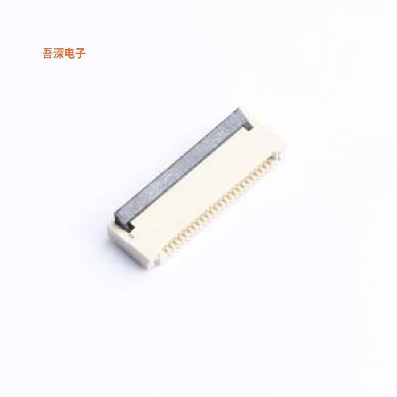 FG-0.5S-QF-24PBW |原装SMD,P=0.5mm,卧贴FFC/FPC