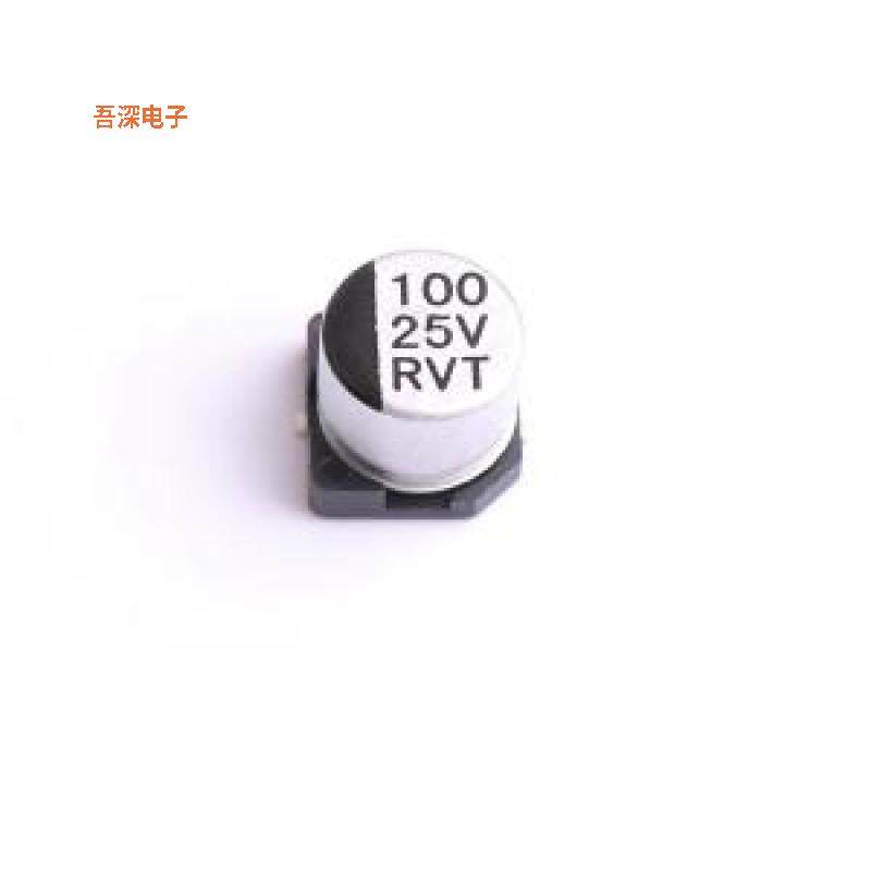 RVT25V100M6X5 |原装SMD,D6.3xL5.4mm贴片型铝电解