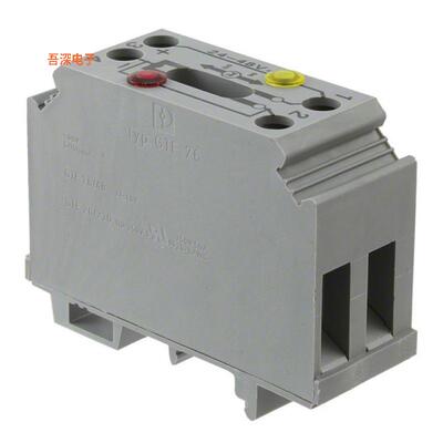 3121025 |接地隔离TERM BLK 2POS GRAY