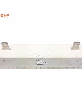 MCRL010020R00JHB00 |20 OhmsMETAL CASE 100W, 20 OHMS