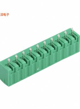 OQ1032500000G |原装全新TERM BLOCK HDR 10POS 3.81MM