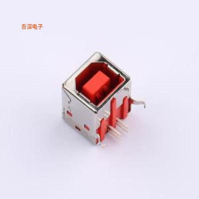 USBR-B-S-S-O-TH |原装插件CONN RCPT USB2.0 TYPEB 4POS R/A