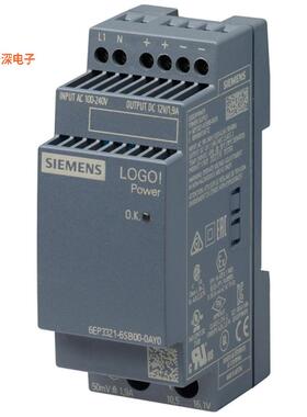6EP33216SB000AY0 |AC 和 DCAC/DC DIN RAIL SUPPLY 12V 23W