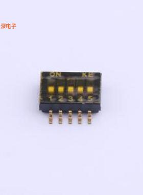 DSHP05TSGET |贴片（S脚）拨码SMD-10P,5.4x7.9m