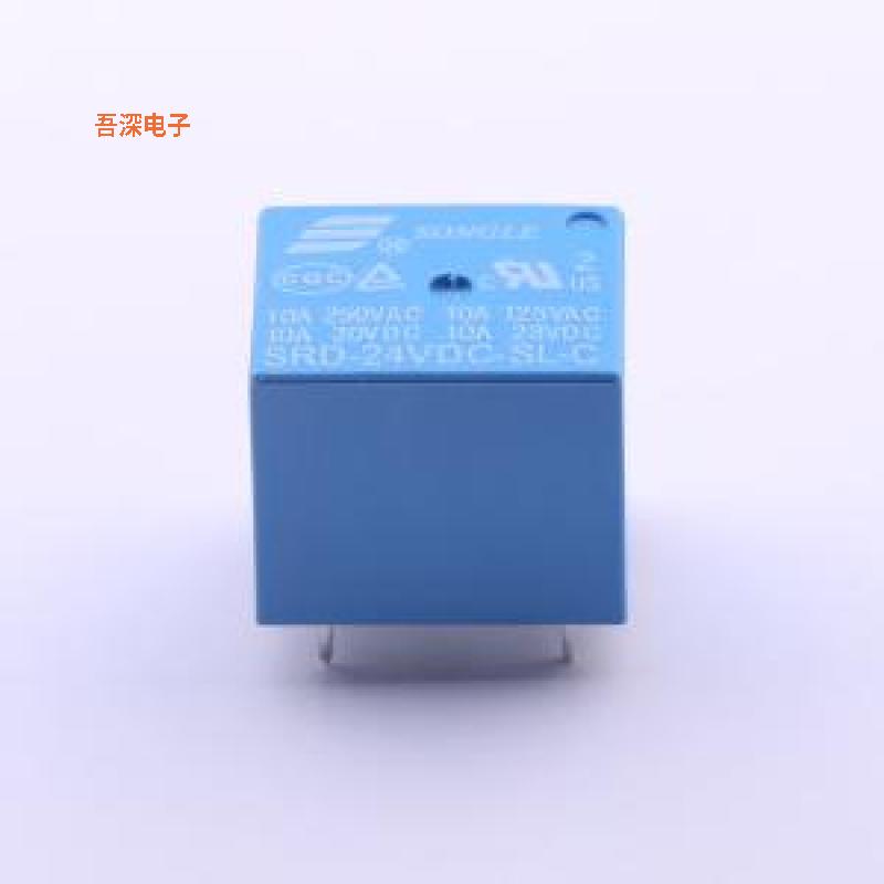 SRD-24VDC-SL-C |原装插件,15.6x19.2mm功率继电器