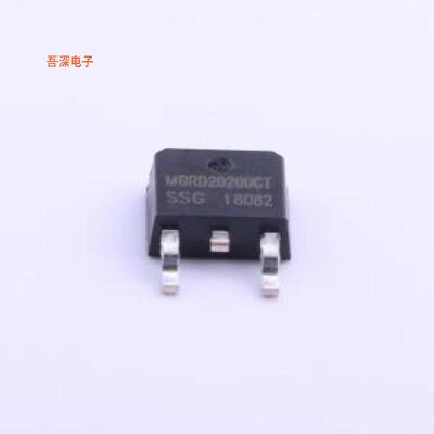 MBRD20200CT |DIODE ARRAY SCHOTT 200V 20A DPAK共阴