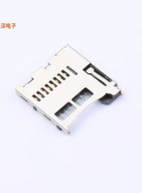 TFN31-S1S1-2000-A |TK卡座内焊C款SD卡/SMD