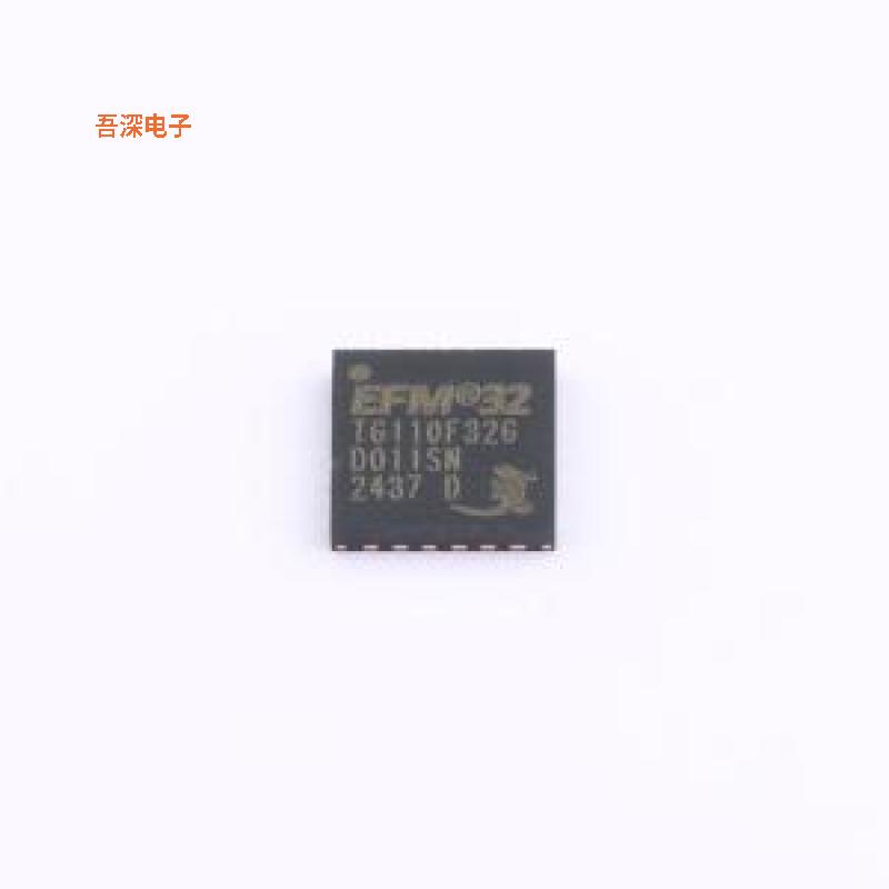 EFM32TG110F32-D-QFN24 原装|正品QFN-24-EP(5x5)