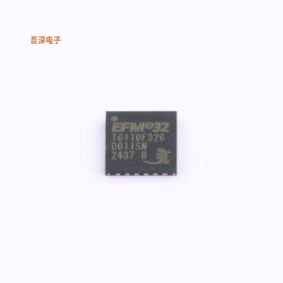 EFM32TG110F32-D-QFN24 原装|正品QFN-24-EP(5x5)
