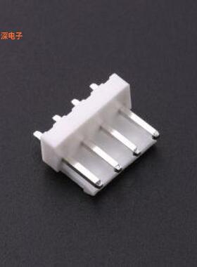 A396E1L1-2Y4P11|VH3.96 1x4P 直插线对板针座插件,P=3.96m