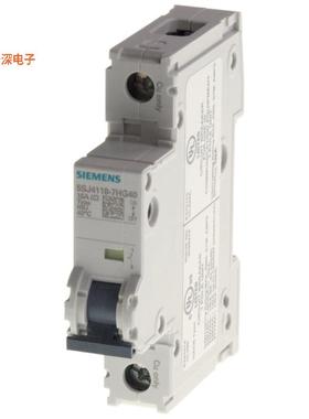 5SJ41257HG40 |DIN 轨道MCB 5SJ4 1P 240V 25A SAME PH 14K