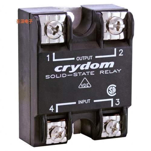 HD4812 |底座安装SSR RELAY SPST-NO 12A 48-530V