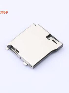 TFW11-N1S1-2000-A |SD卡/TF卡座外焊镀镍半金