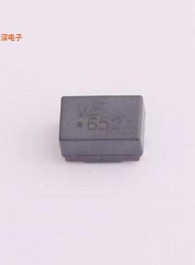 744229 |原装SMD-4P,9.2x6mmCMC 6.5MH 400MA 2LN 18.4KOHM SMD