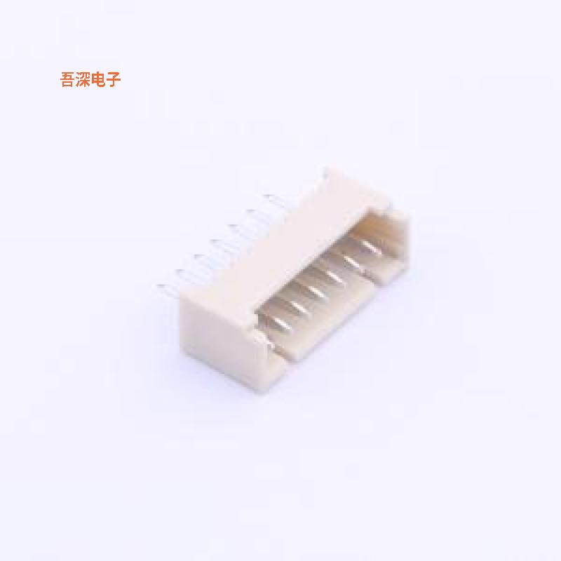 1.25T-7P-DP |原装插件,P=1.25mm线对板针座