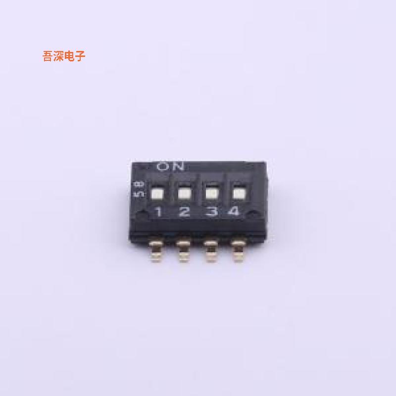 A6H-4101 |原装SMDSWITCH SLIDE DIP SPST 0.025A 24V
