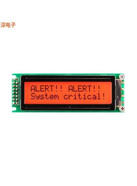 MD21605D6W-FPTLRGB |32.0DISPLAY, 2x16 COB LCD,  Black on
