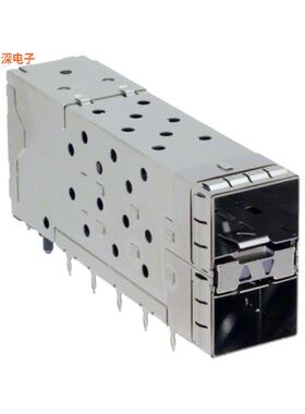 0760445002 |原装全新CONN SFP+ RCPT W/CAGE 2X1 40P RA
