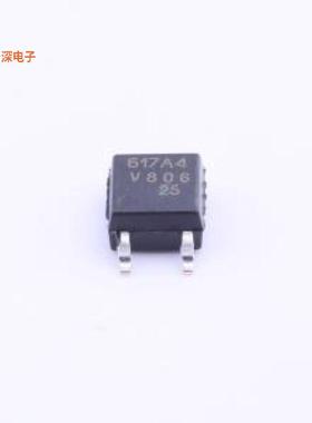 VOM617A-4T |原装SOP-4-2.54mmOPTOISO 3.75KV 1CH TRANS 4-SOP