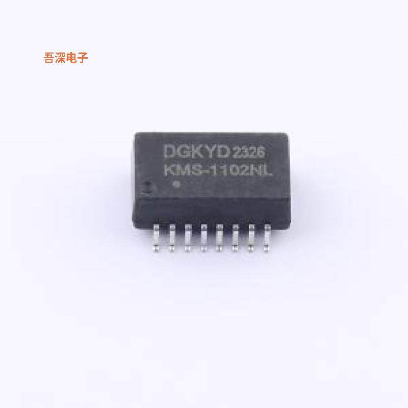 KMS-1102NL |原装SMD-16P,12.7x7mm网口变压器