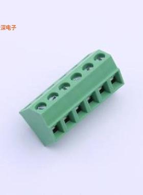 DB127S-3.81-6P-GN-S |原装P=3.81mm螺钉式接线
