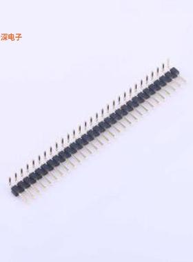 X4611WR-29I-C40D28 |排针下针D2.8mm,,6T料,Au足1u＂,29P