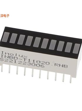 INBD-T11020.BNB |蓝色 CBI 25.5X10.1MM 10SEG BLU TH