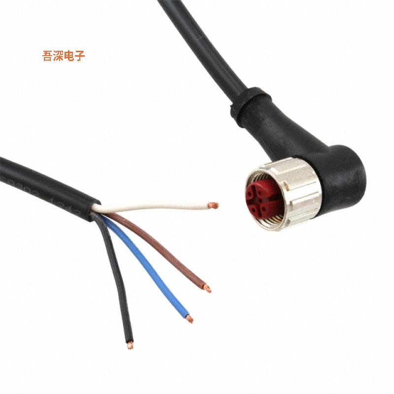 LC02FBR-PVC |电缆 - M12-M12 4P R/A PVC CBL SHTH 2M