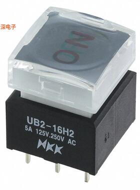 UB216SKW036CF-4JCF11 |通孔SWITCH PUSHBUTTON SPDT 5A 125V