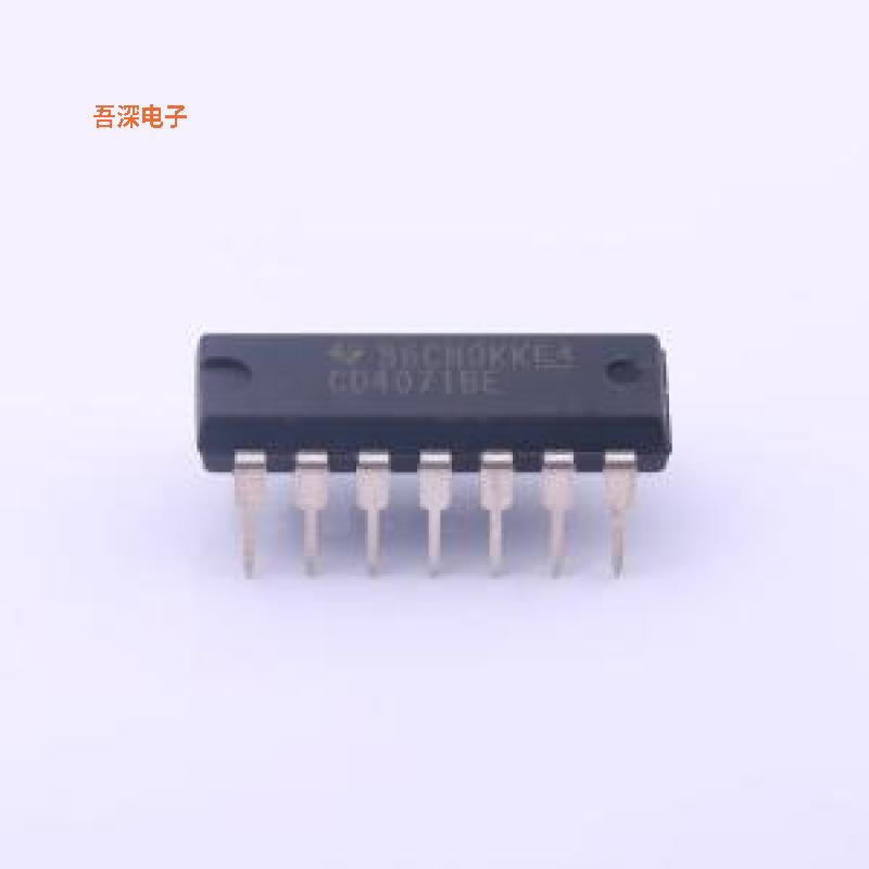 CD4071BE |原装DIP-14IC GATE OR 4CH 2-INP 14DIP