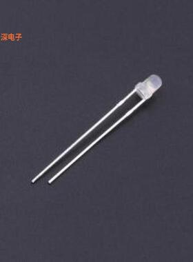 EL304RW |白发红，红光发光二极管/插件,D=3mm