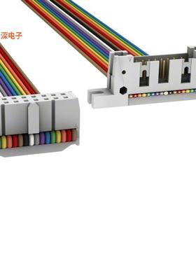 H3DWH-1636M |插口至插头IDC CBL - HHKR16H/AE16M/HHPL16H