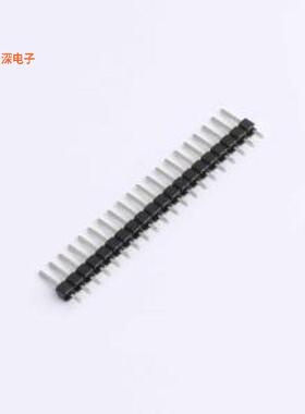 PH2.54-1X20P-H25 |排针间距:2.54mm 1x20P 直插 方针