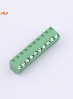 DB127S-3.81-10P-GN-S |原装插件,P=3.81mm螺钉式接线