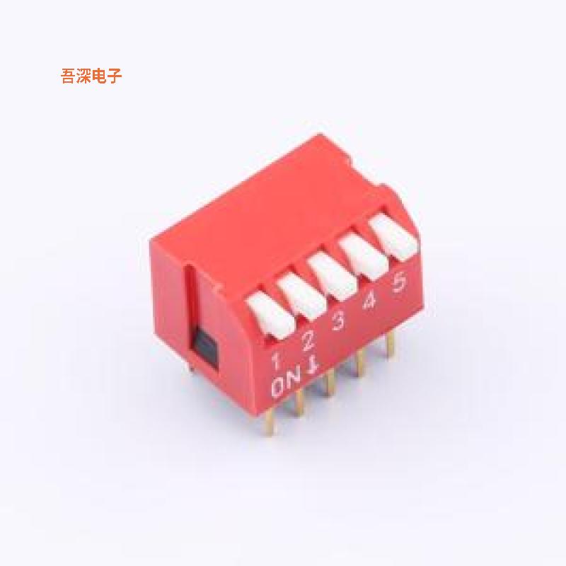 DP-5P-RD |原装插件拨码开关