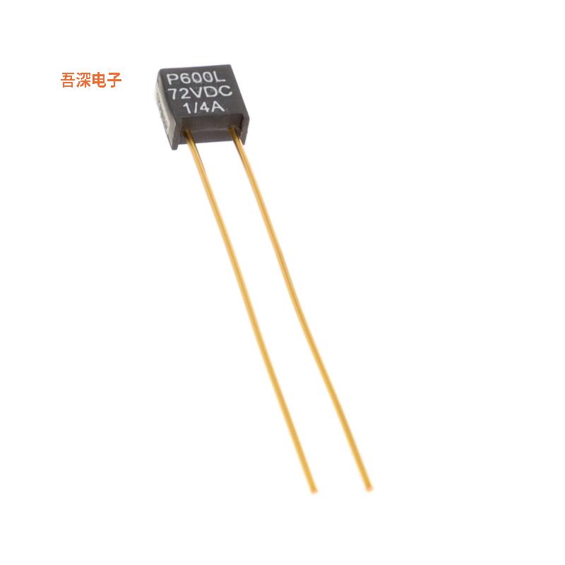 P600L-72-1/4 |通孔FUSE, HIGH REL, 72V; 1/4A