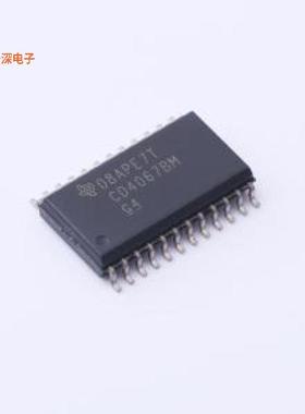 CD4067BM |原装SOIC-24-300milIC MUX 16:1 240OHM 24SOIC