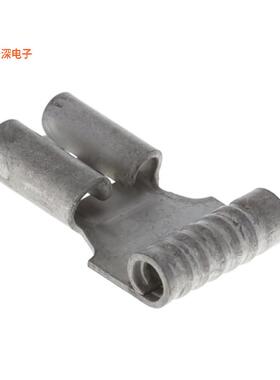 0190080001 |成角度 - 90°，旗形CONN QC RCPT 18-22AWG 0.187