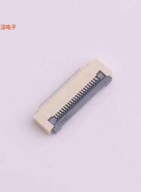 AFD01-S21FCA-00 |大焊片FFC/FPCSMD,P=0.5mm,卧贴