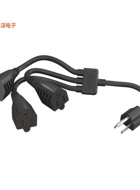 AC-145PR3Y-36 |原装全新PWR Y-CBL NEMA5-15P/5-15R x3 36