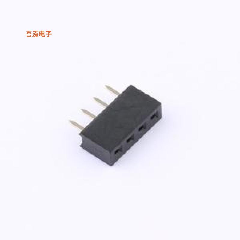 DS1026-01-1x4S8BV |排母排母2.0mm 排母 1*4Pin 单排 直针