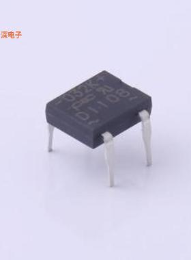 DI108_T0_00001 |原装DIP-4BRIDGE RECT 1PHASE 800V 1A 4-DIP