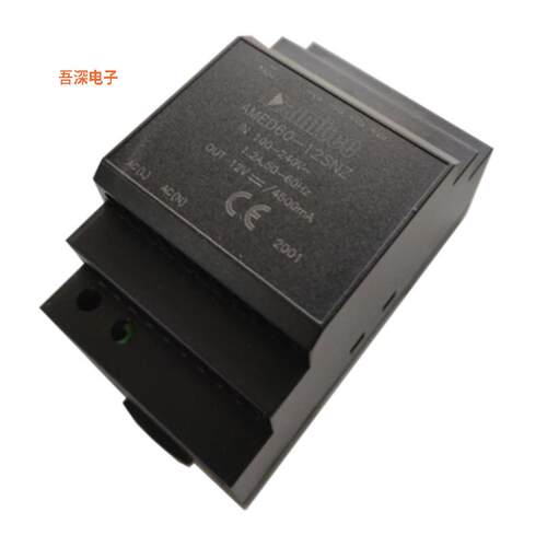 AMED60-12SNZ |原装全新AC/DC DIN RAIL SUPPLY 12V 54W