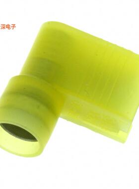 0190060020 |成角度 - 90°，旗形CONN QC RCPT 10-12AWG 0.250