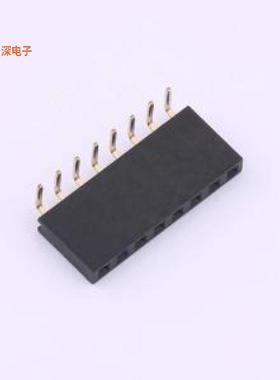 HC-PM254-8.5H-1x8PW |原装弯插,P=2.54mm排母