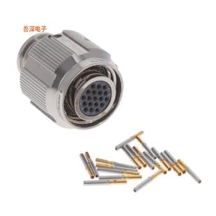 FMALE 16M11 2M805 PLUG 19SA 正CONN 19POS 001 GOLD CRIMP品