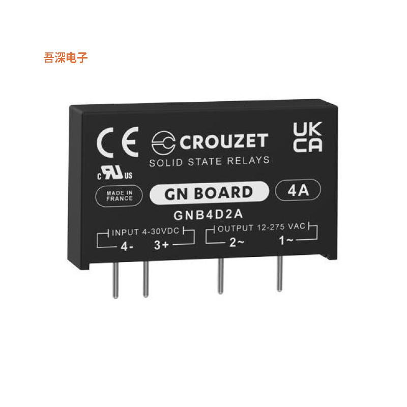 GNB4D2A |通孔SSR RELAY SPST-NO 4A 12-460V
